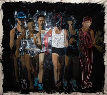 Painting, Makan Negahban, Walk for It, 2022, 77162