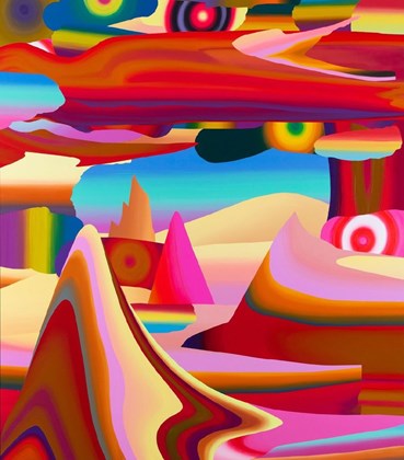 Painting, Yousha Bashir, Untitled, 2024, 75150