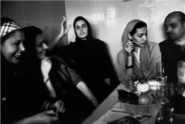 Photography, Abbas Attar (Abbas), Tehran cafe, 2001, 24715