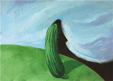 Painting, Minoo Yal Sohrabi, Lunch in the meadow, , 26465
