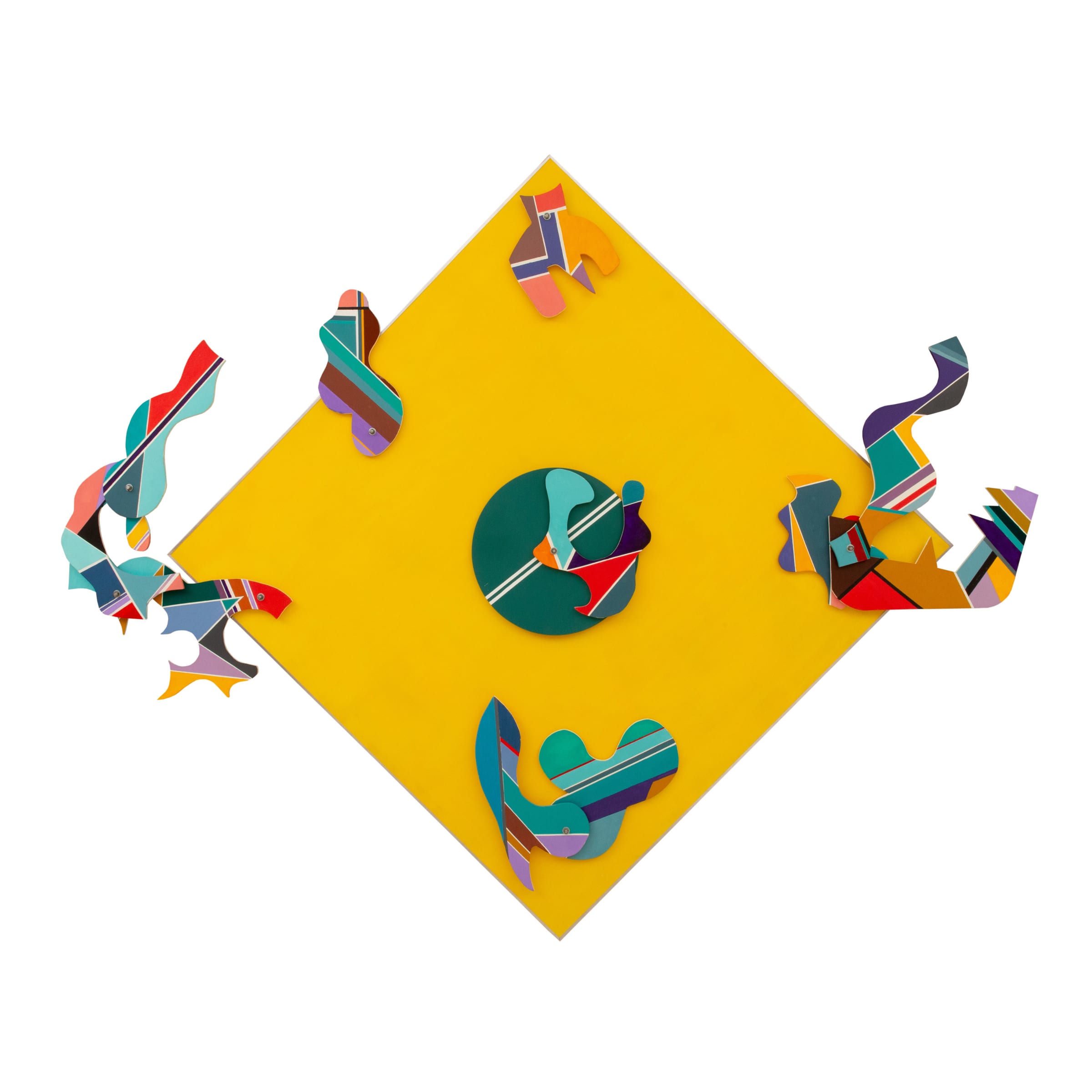 Mohsen Vaziri Moghaddam, Yellow Diamond, 2015