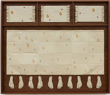 Mixed media, Laila Tara H, Takhté , 2023, 76877