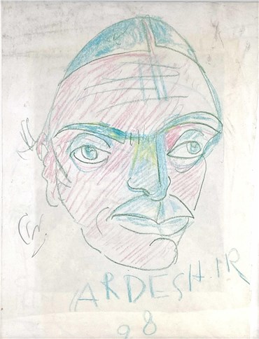 Drawing, Ardeshir Mohassess, Untitled, 1998, 27211