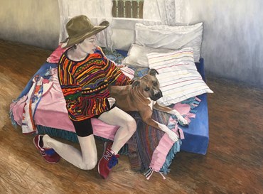 Painting, Makan Negahban, Futon, 2016, 77106