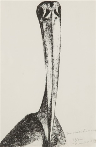 Bahman Mohassess, Pelican, 1970