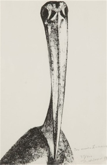 Bahman Mohassess, Pelican, 1970, 0