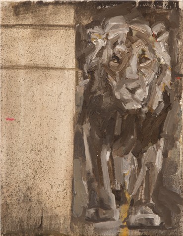 Painting, Amirhossein Akhavan, Black Lion, 2015, 8999