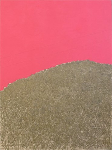 Painting, Kaveh Irani, Pink Sky Golden Earth, 2015, 40114