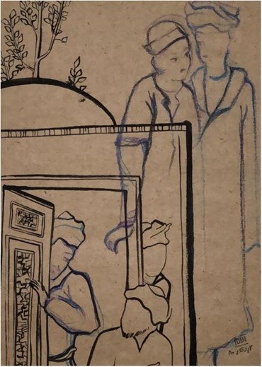 Elham Shiravi, Code A14-21, 2001, 0