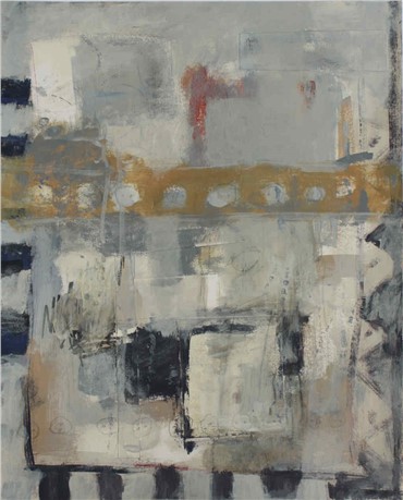Painting, Leila Vismeh, Democracy in Simple Words, 2009, 11023