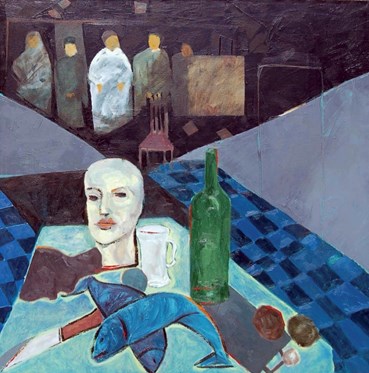 Painting, Maryam Farhang, Still Life 1, 2004, 42243