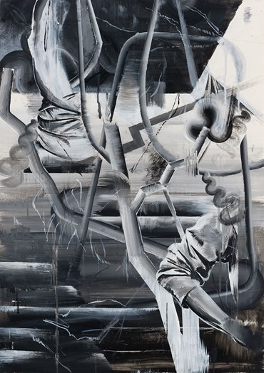 Painting, Farzad Majidi, Branches, Bones, 2023, 71663