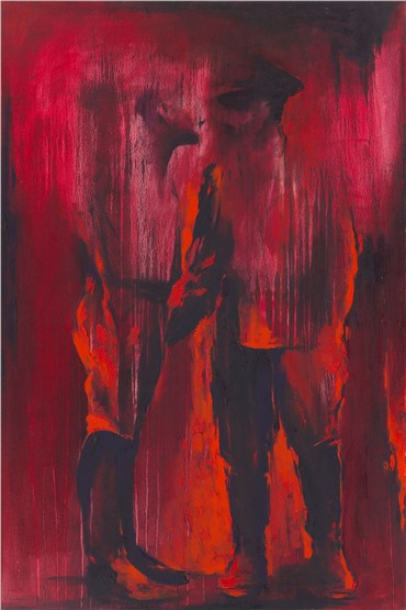 Painting, Amirhossein Zanjani, Hot Zone, 2017, 16690