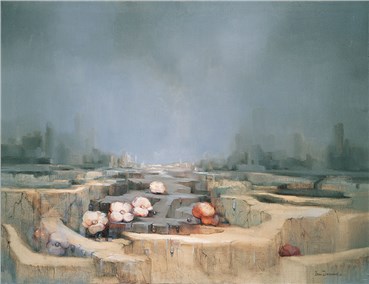 Painting, Iran Darroudi, High in the Silent Path, 1976, 21935