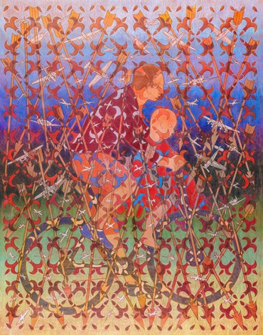 Painting, Roya Akhavan, Survive, 2023, 74093