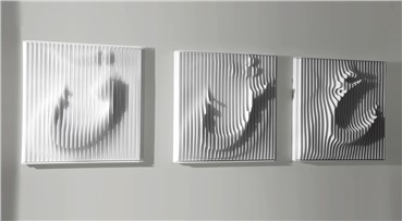 Sculpture, Ramin Shirdel, Eyn Shin Ghaf (White), 2017, 7205