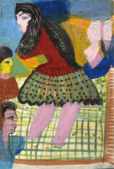 Painting, Mokarameh Ghanbari (Naneh Mokarameh), Untitled, 1990, 80301