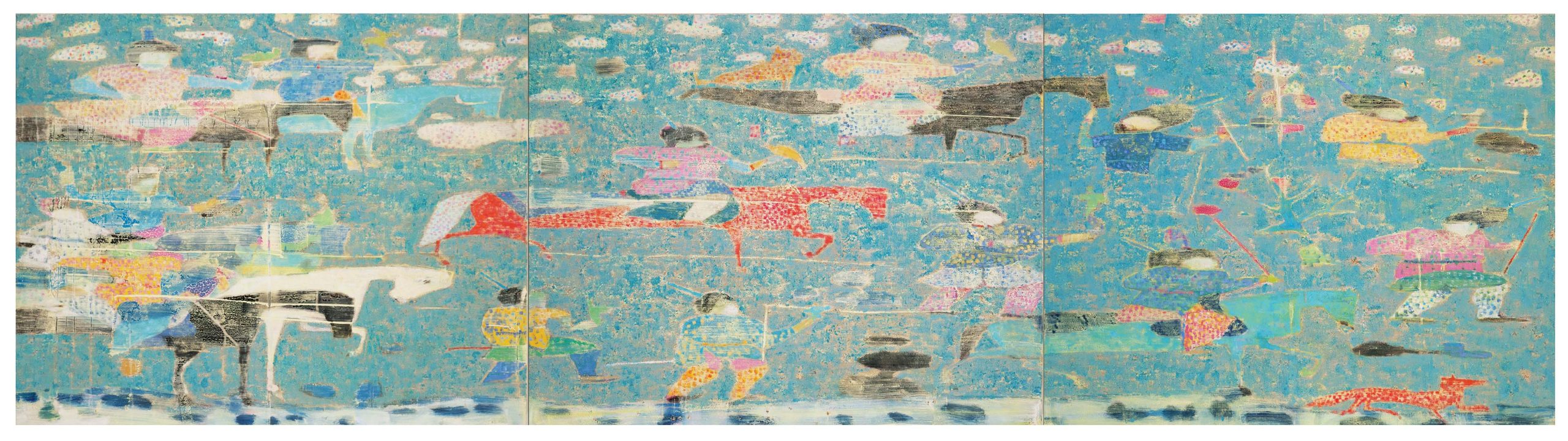 Reza Derakshani, Hunting the Blue Sky, 2014