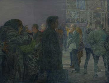 Painting, Moslem Khezri, In Between 52, 2024, 70013
