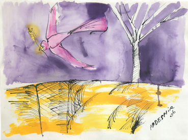 Painting, Ardeshir Mohassess, Untitled, , 83351