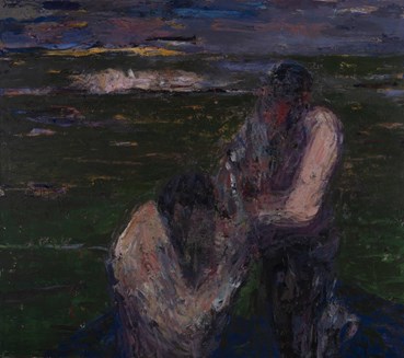 Painting, Ali Zakeri, Walking Trough the Darkness 03, 2023, 76900