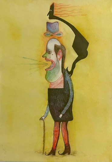Painting, Ardeshir Mohassess, Untitled, , 72918