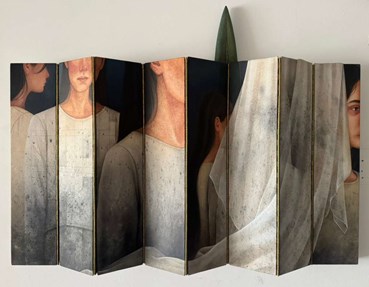 Painting, Arghavan Khosravi, Residual Figures, 2026, 82974