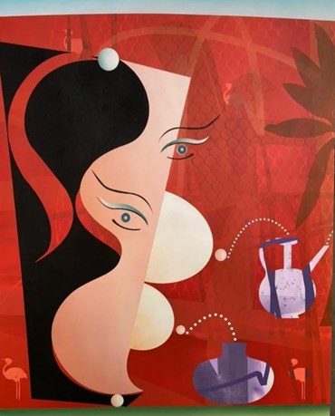 , Hoda Kashiha, Spread Your Soul on the Vermilion Soil, 2023, 77666