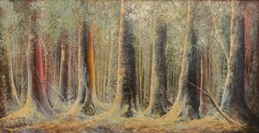 Painting, Manouchehr Niazi, Untitled, 1970, 77382