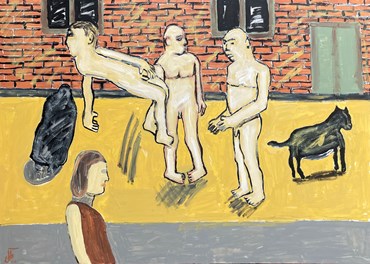 Painting, Farshid Maleki, The Alley , 2021, 51651