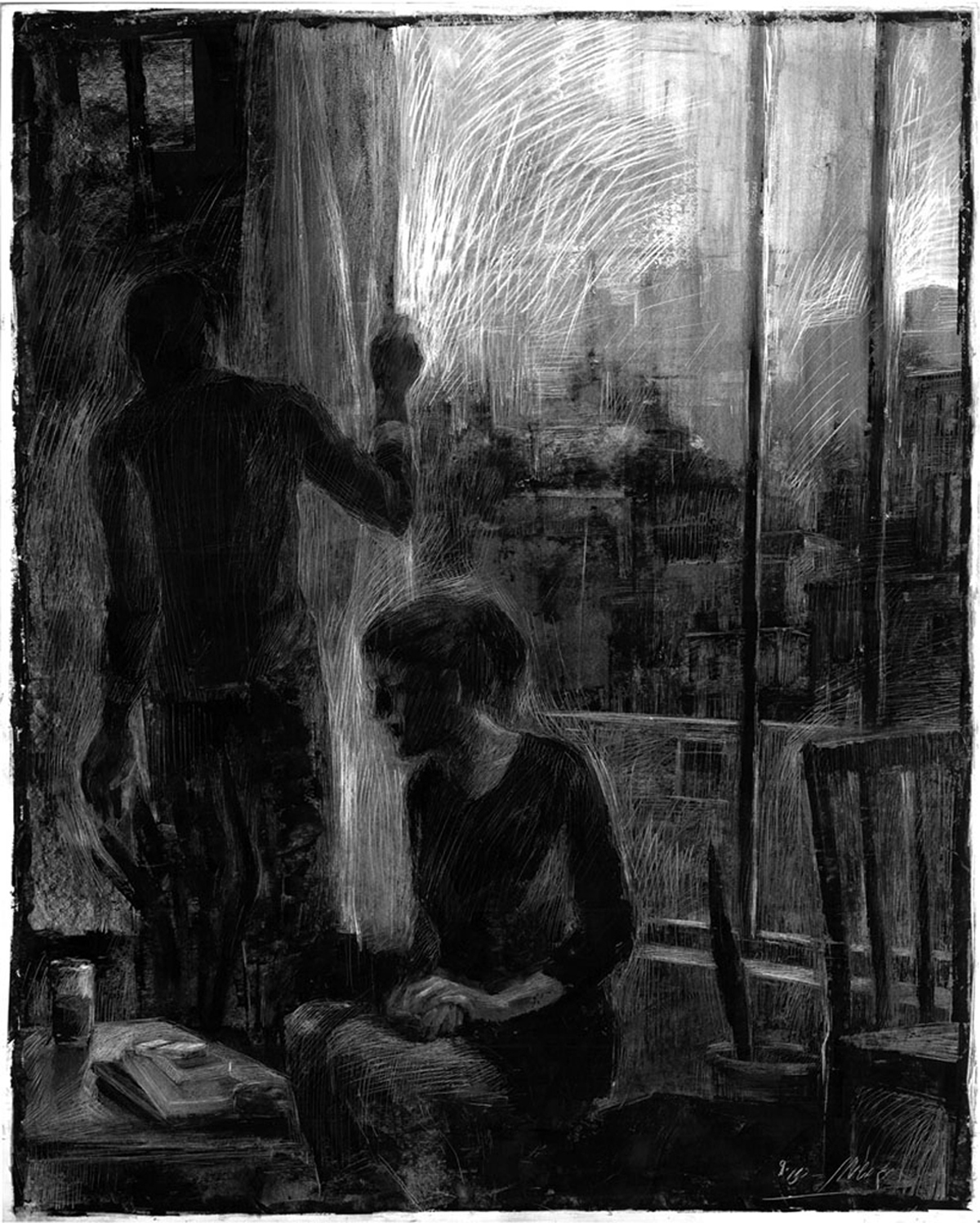 Maryam Tabatabaee, Unfinished Narration No.14, 2011