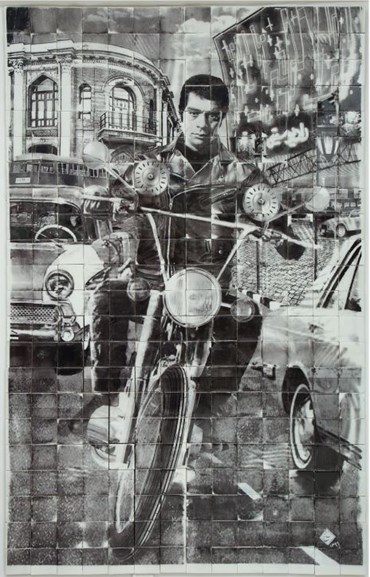 Print and Multiples, Khosrow Hasanzadeh, Reza the Motorcyclist Returns, 2020, 53066