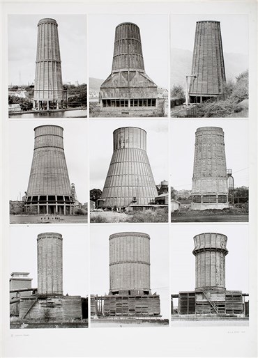 Bernd and Hilla Becher, Cooling Towers, 0, 0