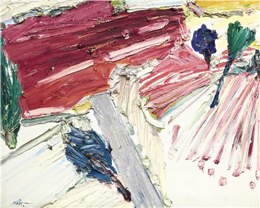 Painting, Manoucher Yektai, Road, 1965, 19088