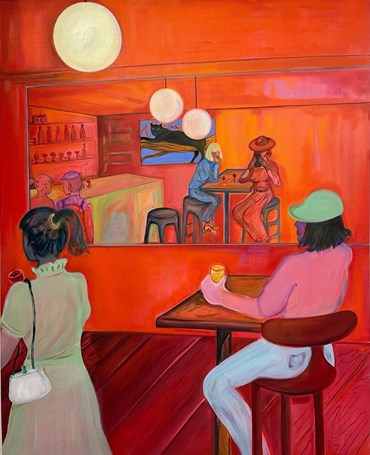 Painting, Nastaran Shahbazi, The Red Room, , 51436