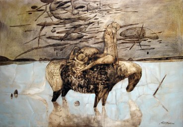 Painting, Omid Hallaj, Untitled, 2007, 76696