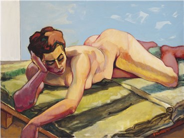 Painting, Marcos Grigorian, Riposo, 1951, 21800