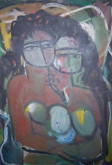 Painting, Marcos Grigorian, The Dream Girls, 1955, 24345