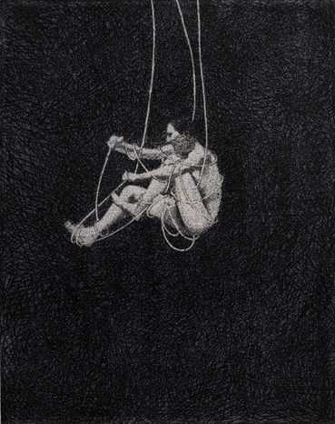 Painting, Nahid Haghighat, Struggle 2, 1975, 79485