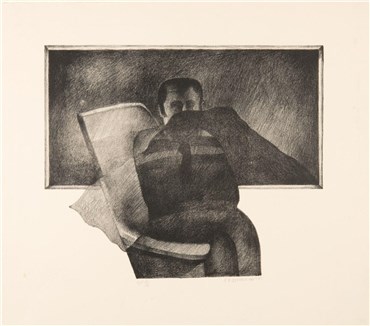 Print and Multiples, Alireza Espahbod, Untitled, 1977, 21177
