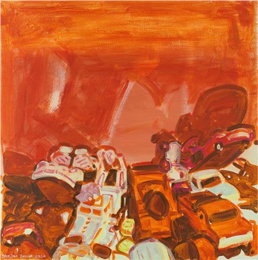 Painting, Sourena Zamani, Little chaos No.3, 2020, 37734