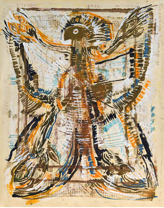 Massoud Arabshahi, Sumerian Bird, 1989
