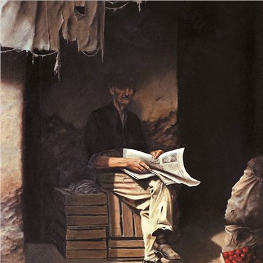 Painting, Wahed Khakdan, Kashan, 1979, 24413