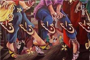 Painting, Saghar Daeiri, Untitled, 2008, 700