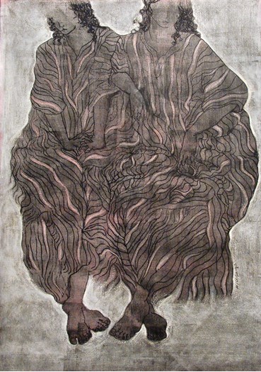 Painting, Shima Esfandiyari, Untitled, 2008, 76678