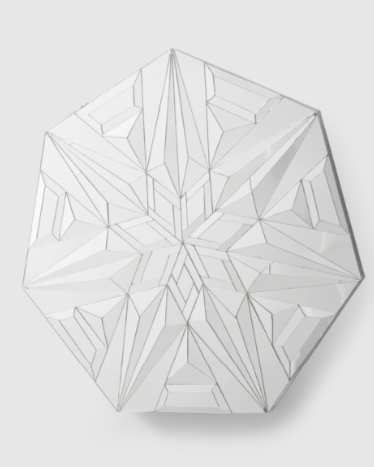 Monir Shahroudy Farmanfarmaian, Untitled Heptagon 18, 2016