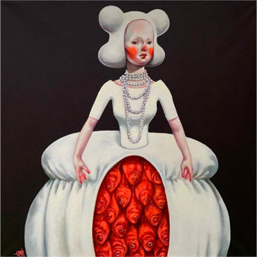 Painting, Afarin Sajedi, Princesse, 2021, 42360