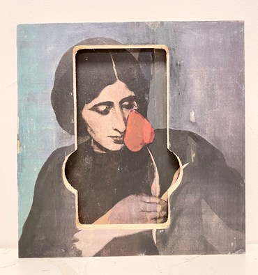 , Malihe Zafarnezhad, Woman with a Tulip, 2023, 66743
