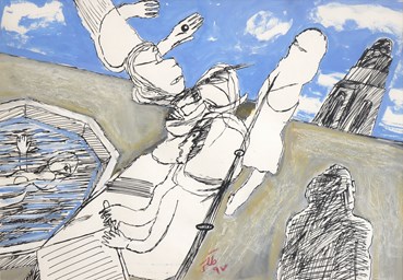 Painting, Farshid Maleki, Untitled, 2018, 81344