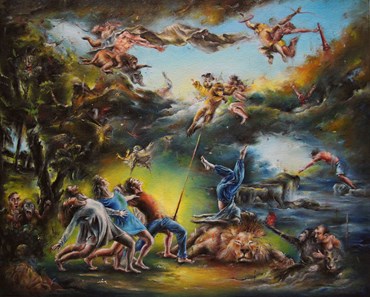 Painting, Nafiseh Emran, Untitled, 2017, 76718